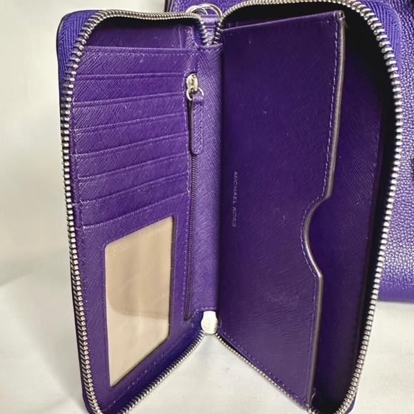 Michael Kors Mercer Studio Lg Conv Tote & Large Wallet/Phone Case Wristlet - Picture 13 of 14